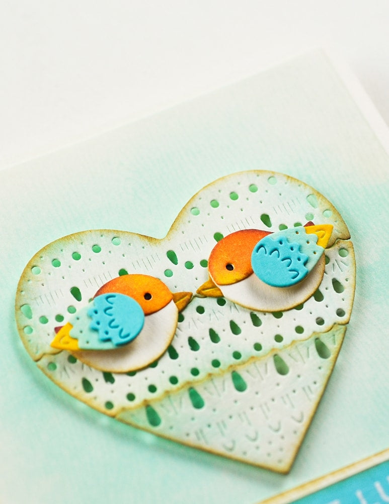 Poppy Stamps Stanzschablone - 2689 Nordic Heart