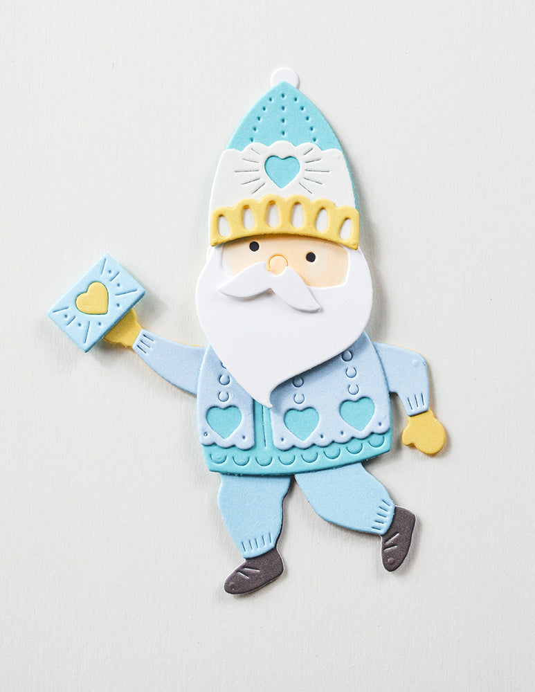 Poppy Stamps Stanzschablone - 2690 Nordic Heart Gnome