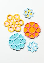 Poppy Stamps Stanzschablone - 2704 Heart Flowers