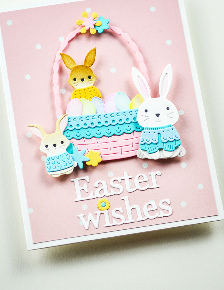 Poppy Stamps Stanzschablone - 2706 Nordic Adorable Bunny