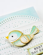 Poppy Stamps Stanzschablone - 2707 Nordic Love Bird