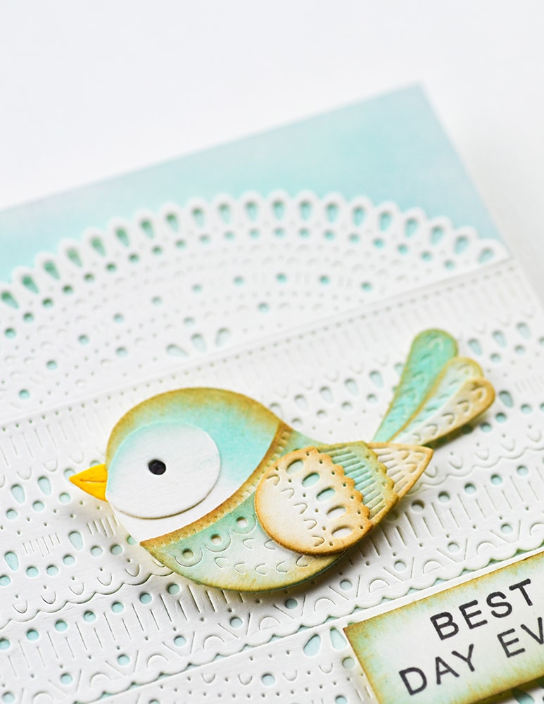 Poppy Stamps Stanzschablone - 2707 Nordic Love Bird