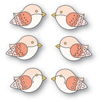 Poppy Stamps Stanzschablone - 2712 Nordic Birds of a Feather