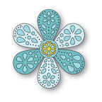 Poppy Stamps Stanzschablone - 2713 Nordic Pretty Petal Flower