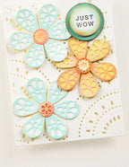 Poppy Stamps Stanzschablone - 2713 Nordic Pretty Petal Flower