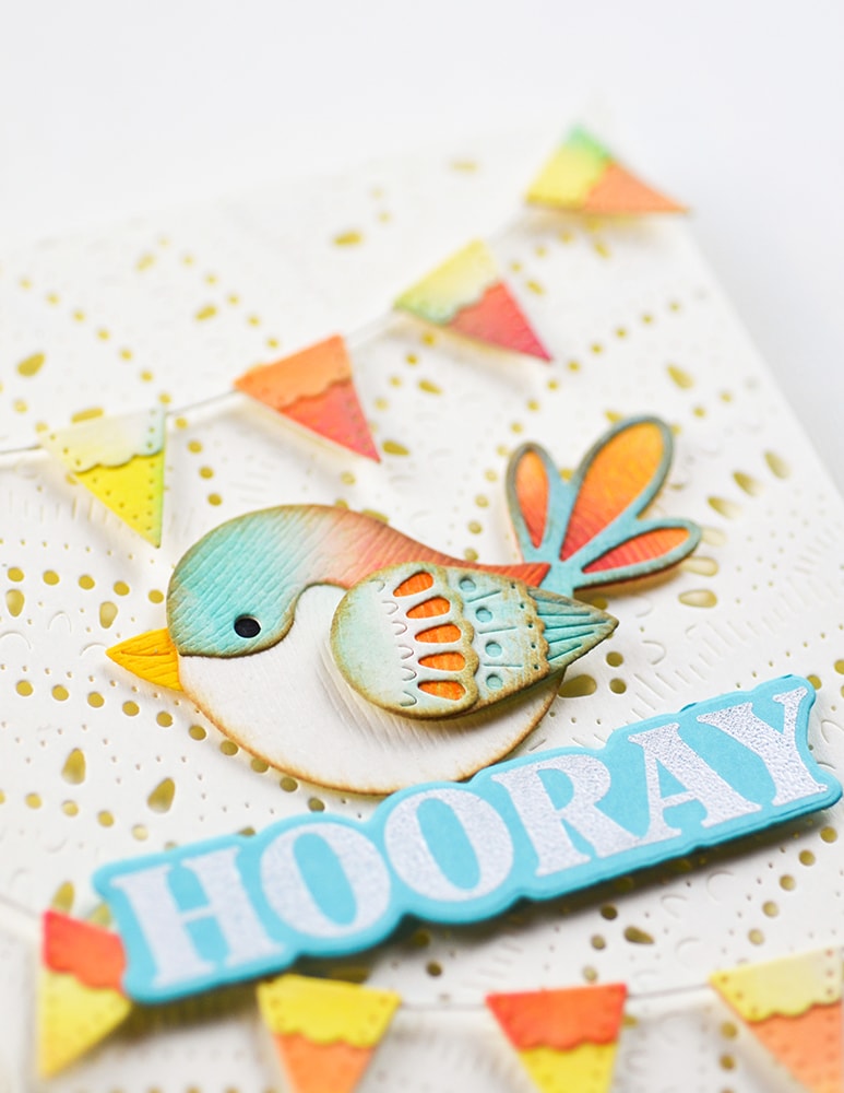 Poppy Stamps Stanzschablone - 2714 Nordic Bold Bird