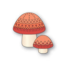 Poppy Stamps Stanzschablone - 2715 Nordic Button Mushrooms