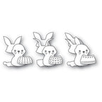 Poppy Stamps Stanzschablone - 2717 Nordic Bunny Trio