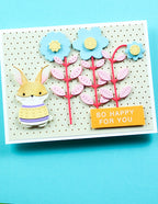 Poppy Stamps Stanzschablone - 2719 Nordic Bunny