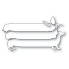 Poppy Stamps Stanzschablone - 2722 Long Dachshund