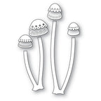 Poppy Stamps Stanzschablone - 2725 Nordic Long Stem Mushrooms