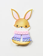 Poppy Stamps Stanzschablone - 2731 Nordic Happy Bunny