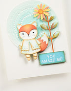 Poppy Stamps Stanzschablone - 2733 Nordic Happy Fox