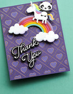 Poppy Stamps Stanzschablone - Whittle Panda Pickup Kit