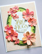 Poppy Stamps Hot Foil Plate - You Are Amazing Poe Script Greetings (inkl. Stanzschablonen)
