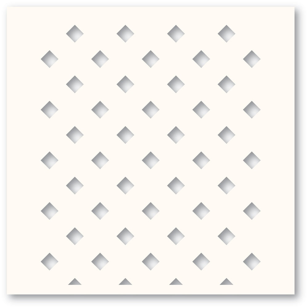 Poppy Stamps Template - Deco Diamond Stencil Set