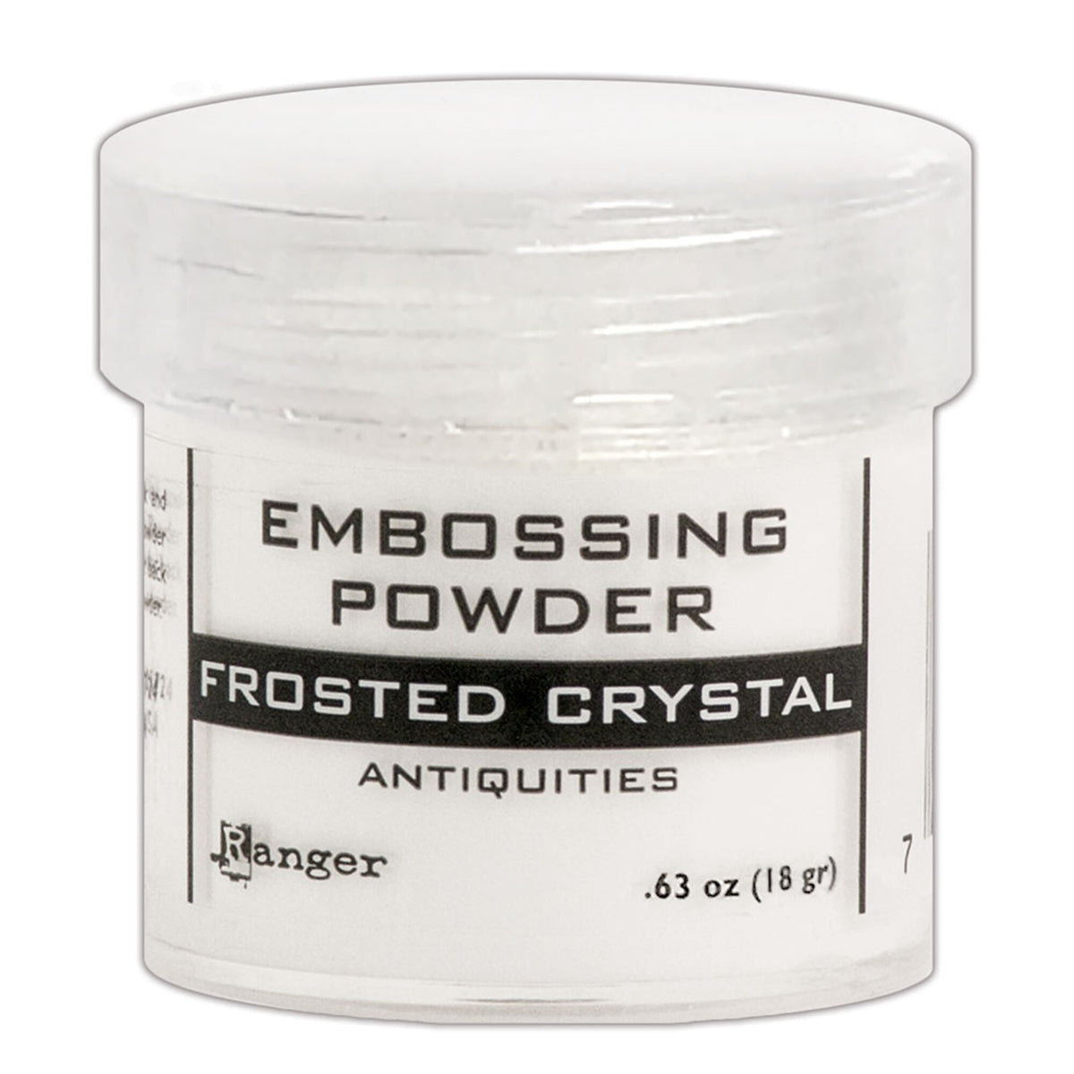 Ranger Ranger Embossing Powder Frosted Crystal 1 oz / Weiß