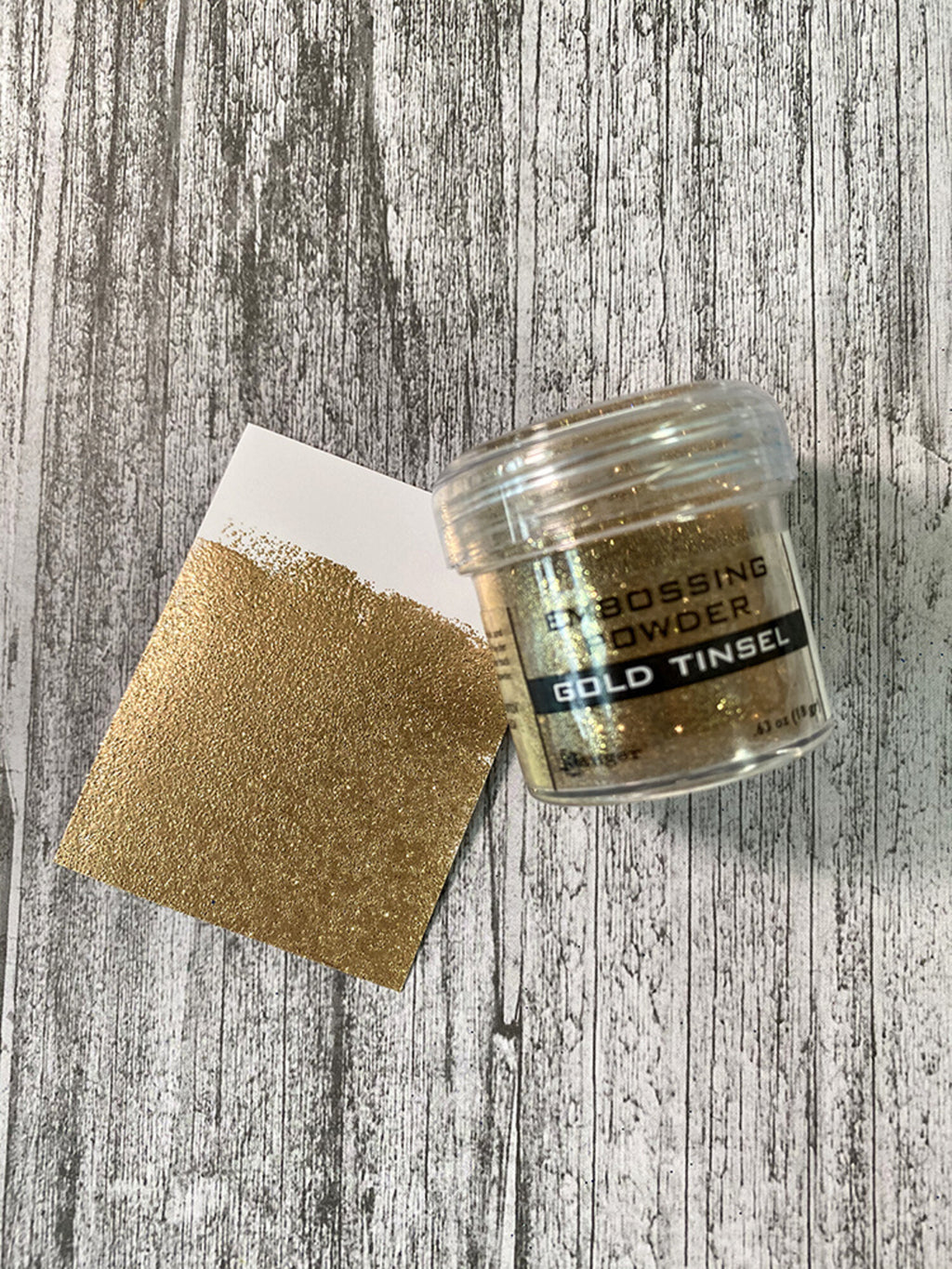 Ranger Ranger Embossing Powder Gold Tinsel 1 oz / Gold – Bild 2