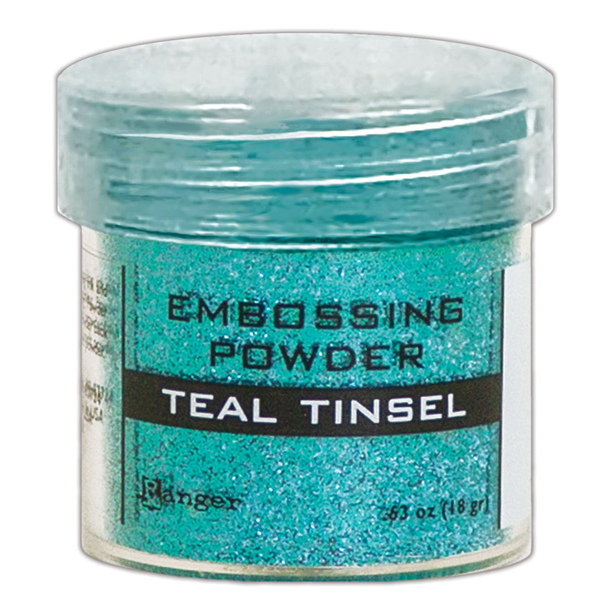 Ranger Ranger Embossing Powder Teal Tinsel 1 oz / Blau