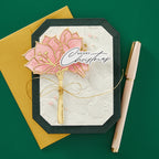 Spellbinders Amaryllis Garden 3D Embossing Folder GROSS