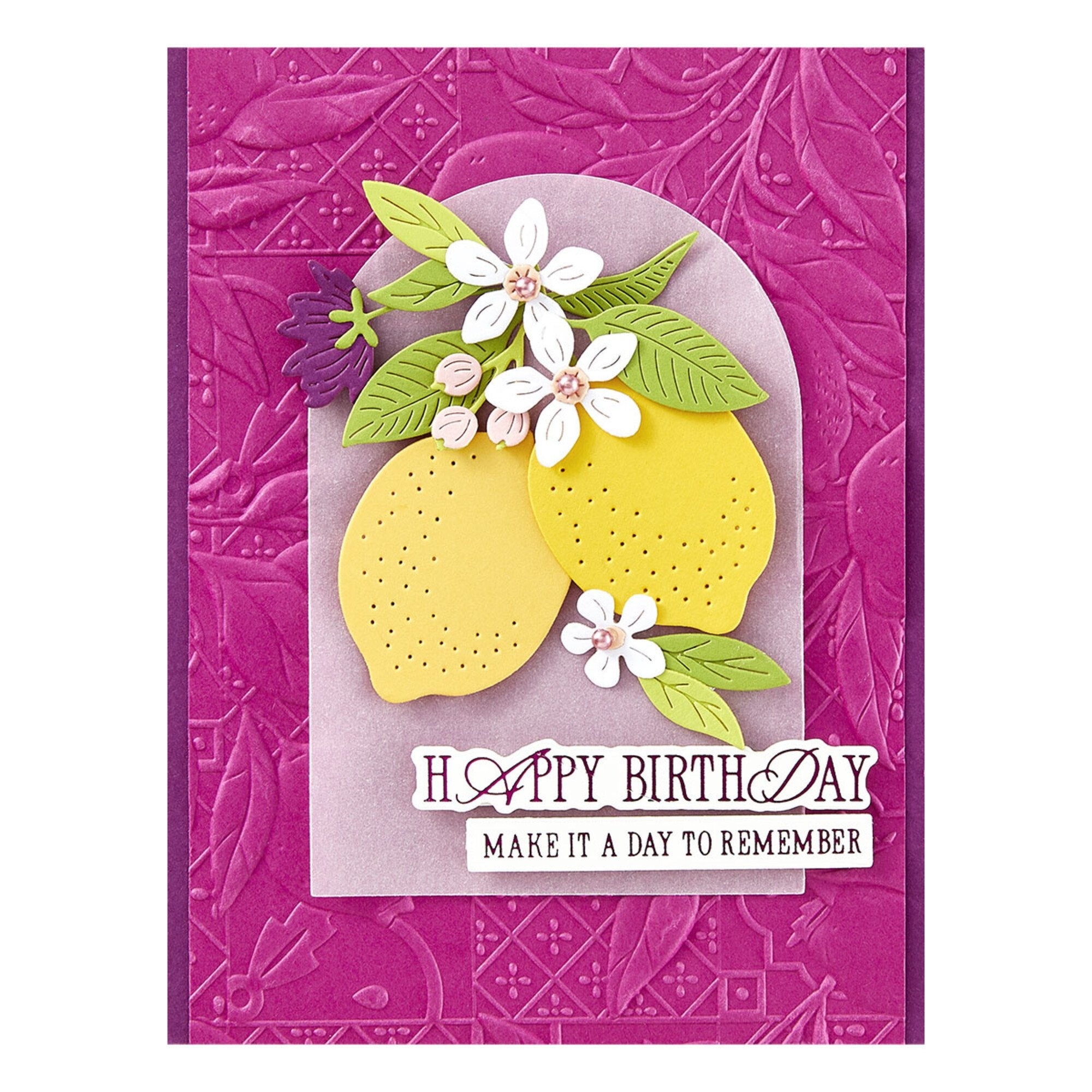 Spellbinders La Dolce Vita 3D Embossing Folder GROSS