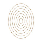 Spellbinders Glimmer Hot Foil Plates - Essential Ovals 