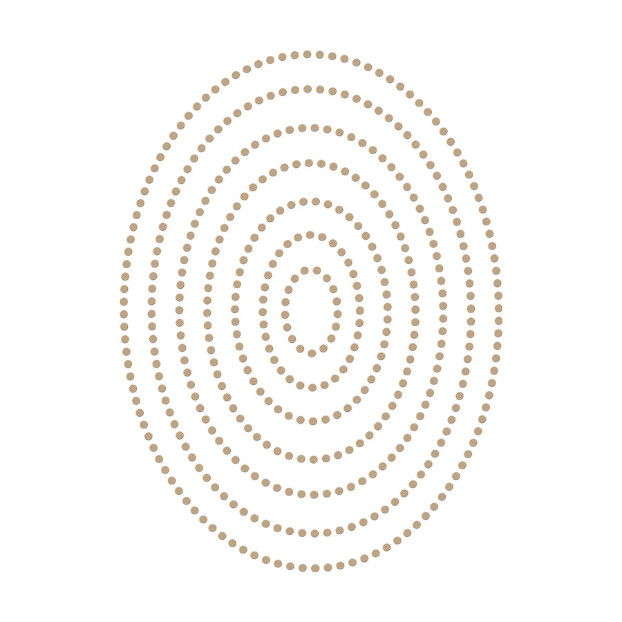Spellbinders Glimmer Hot Foil Plates - Essential Ovals 