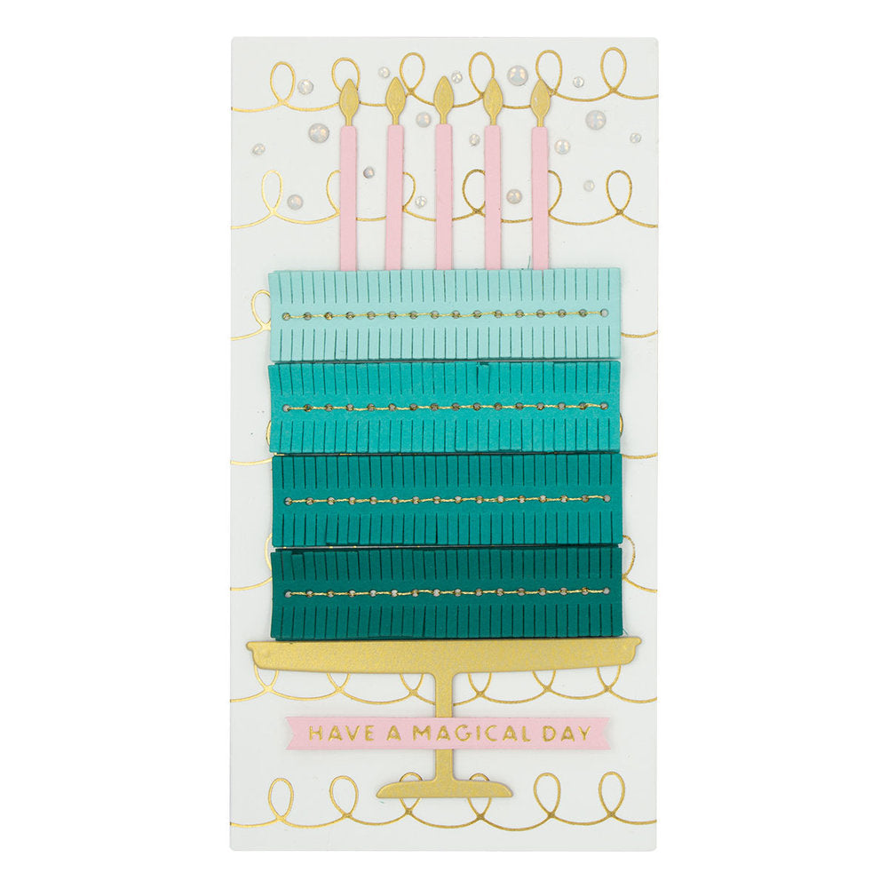 Spellbinders Glimmer Hot Foil Plates - Hand Drawn Loops 