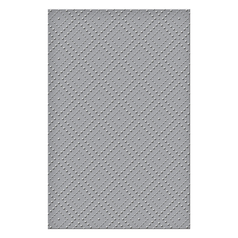 Spellbinders Dazzling Dots Embossing Folder GROSS