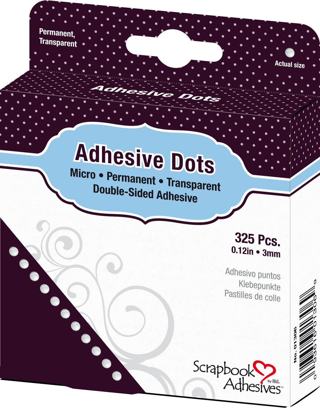 Scrapbook Adhesives Adhesive Dots Klebepunkte - Micro (3 mm)