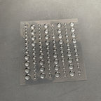 Simple and Basic Adhesive Enamel Dots Clear Water (96pcs)