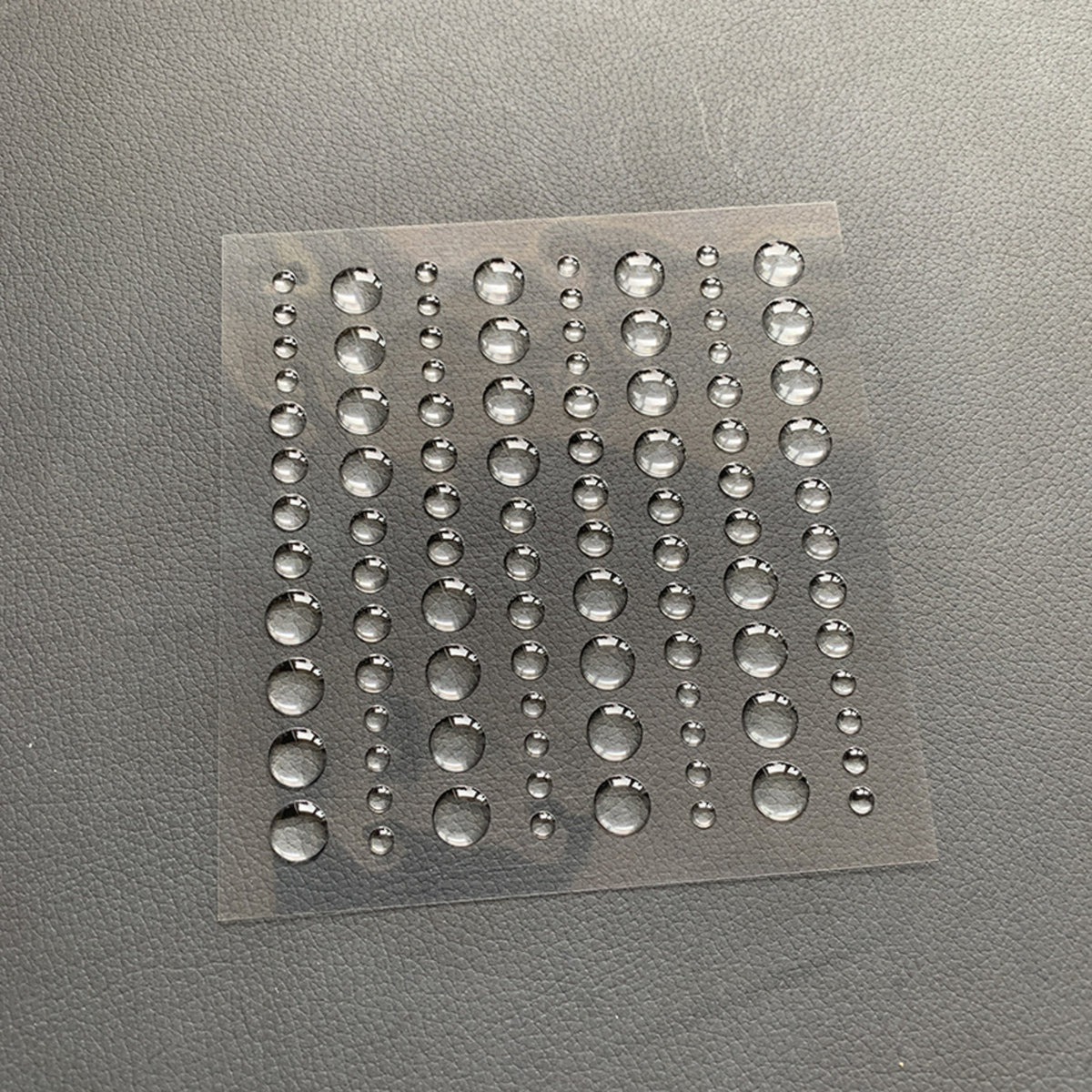 Simple and Basic Adhesive Enamel Dots Clear Water (96pcs)