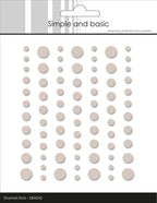 Simple and Basic Matte Enamel Dots