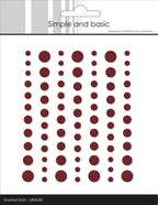 Simple and Basic Matte Enamel Dots