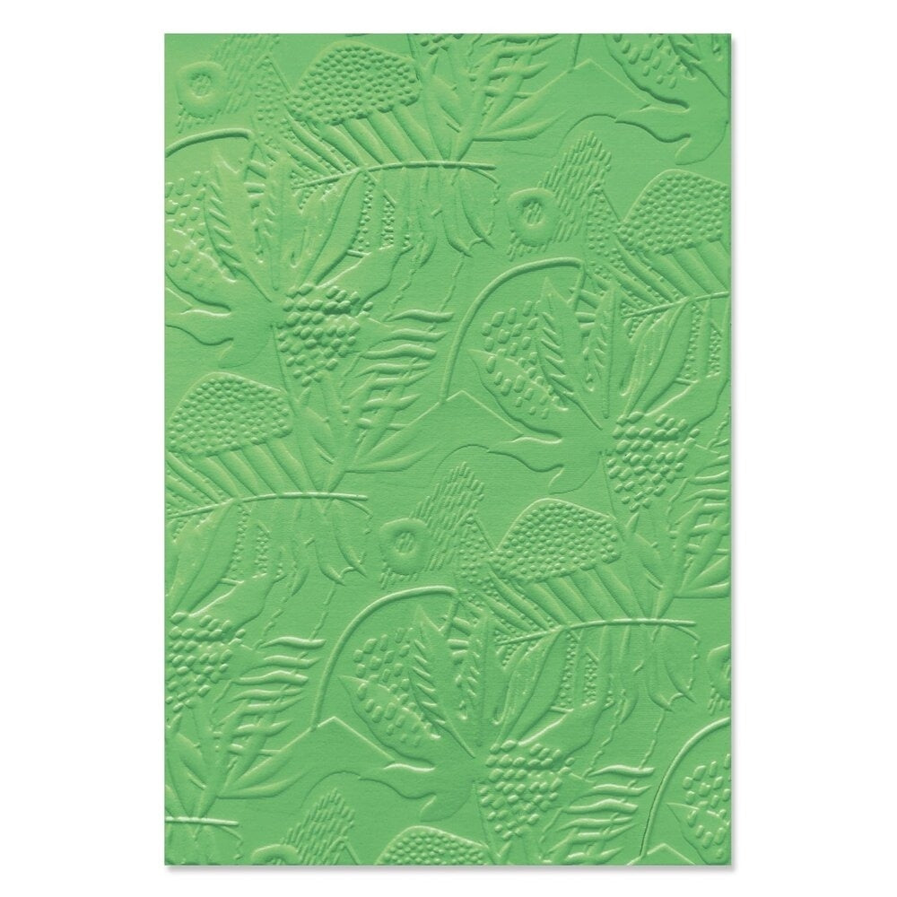Sizzix 3D Textured Impressions Embossing Folder - Jungle Textures