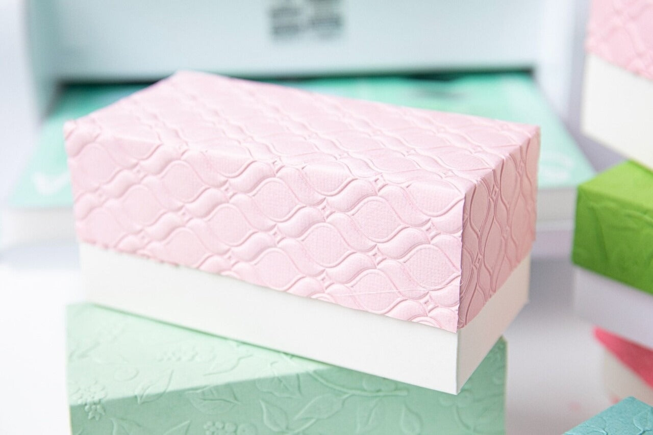 Sizzix 3D Texture Fades Embossing Folder GROSS A5 - Ornate Repeat