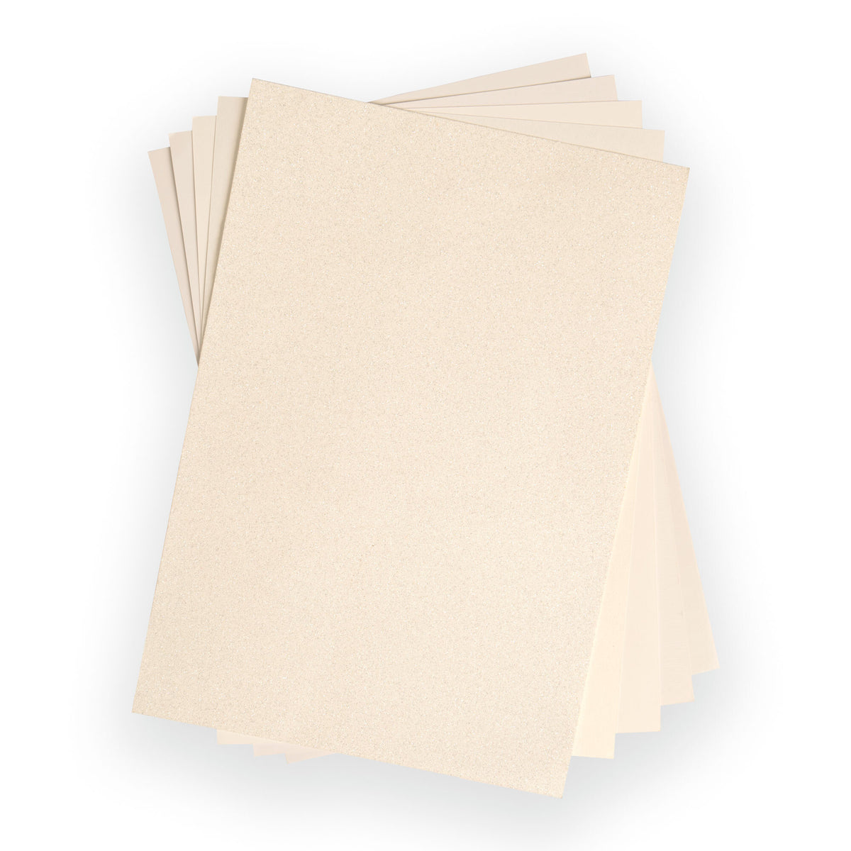Sizzix Opulent Cardstock A4 Ivory (5x10pcs) / Weiß