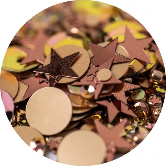 Sizzix • Making Essential Pailletten & Perlen Rose Gold
