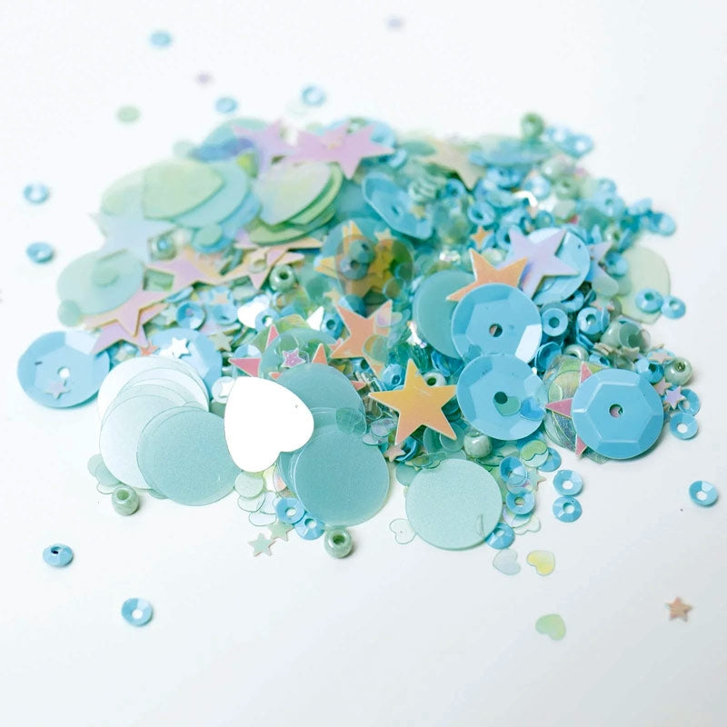 Sizzix Making Essential Pailletten & Perlen - Mint Julep