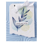 Spellbinders Lined Corners 3D Embossing Folder GROSS