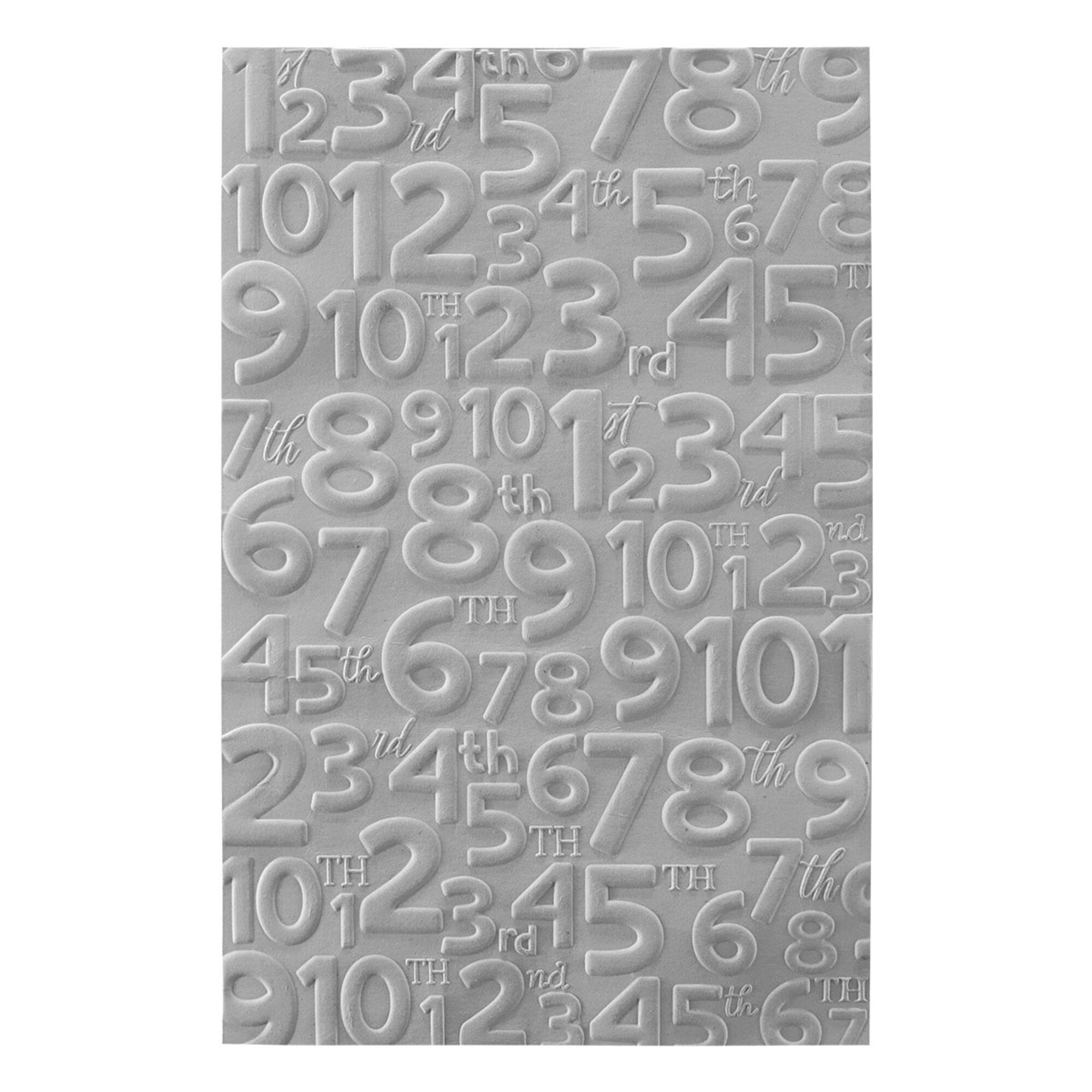 Spellbinders Say Cheese Classic Pooh Birthday 3D Embossing Folder GROSS