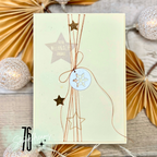 Karten-Kunst Clear Stamps KK-0273 - Gemusterte Sterne