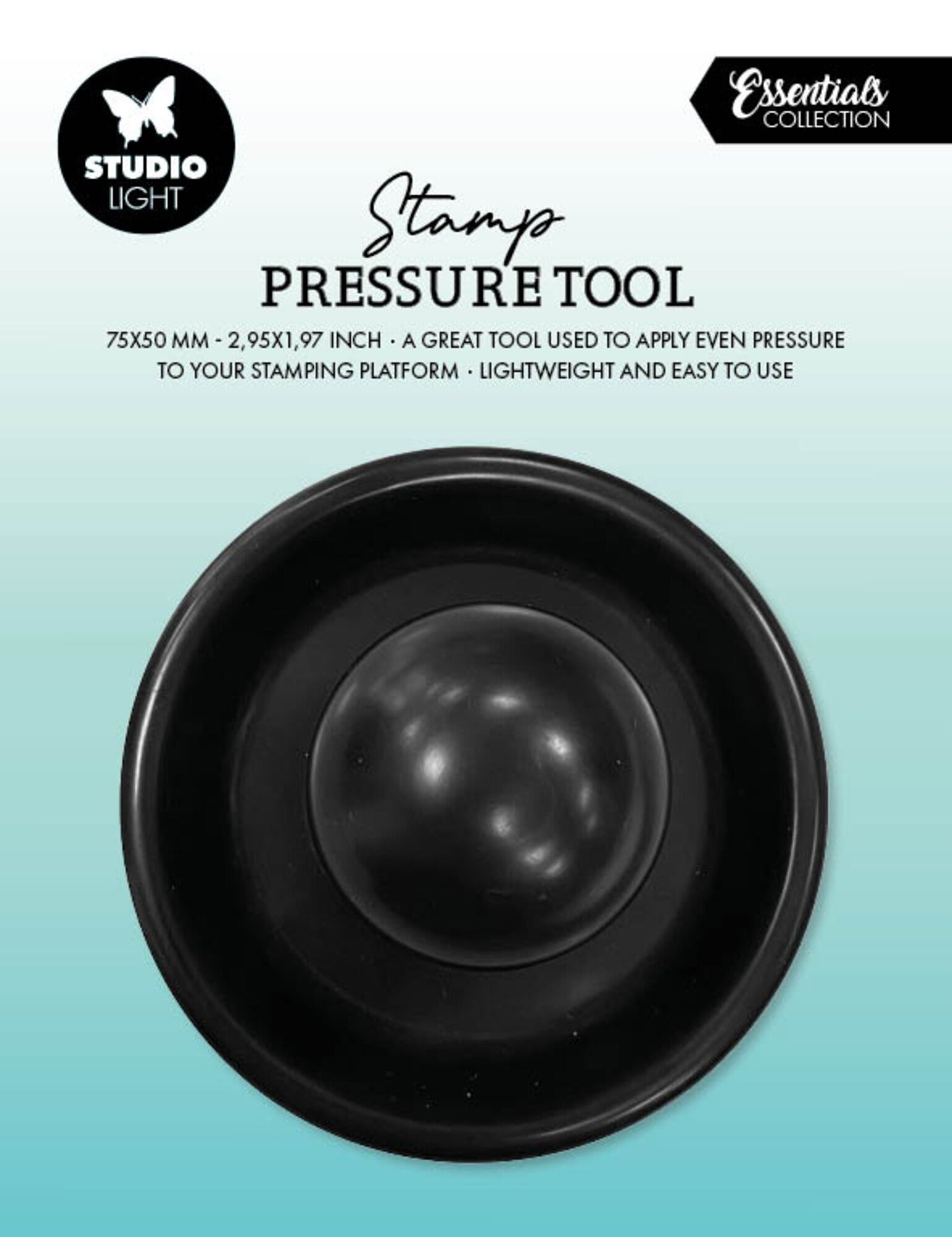 Studio Light Stamp Pressure Tool - Schwarz
