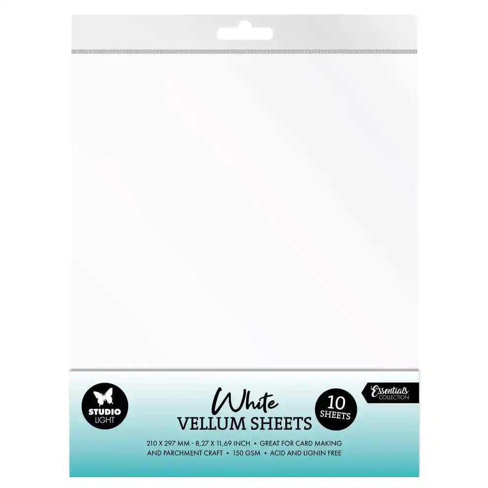 Studio Light Vellum - Transparentpapier (10 Bogen A4)