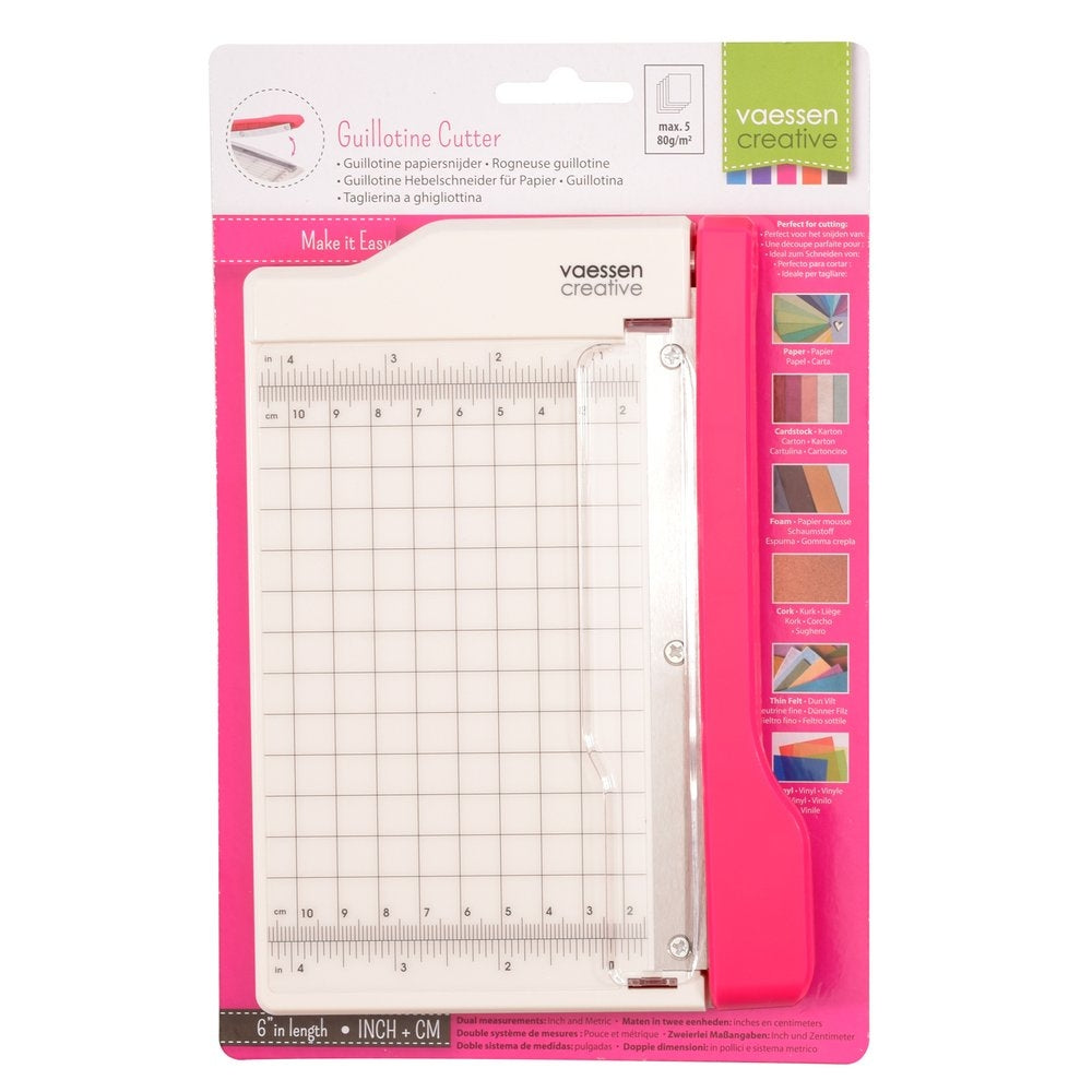 Vaessen Creative Mini Guillotine Papierschneider 15,2cm