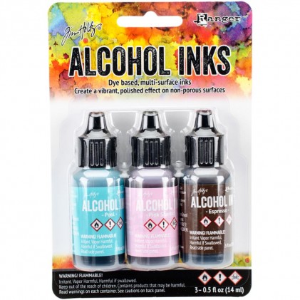 Adirondack Alcohol Inks - 3er Set Retro Cafe