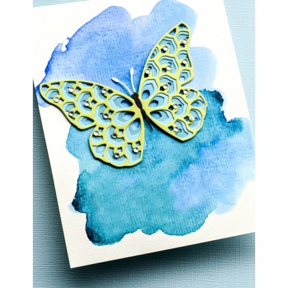 Birch Press Stanzschablone - Glimmer Butterfly Layer