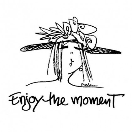 American Art Stamp - Enjoy the Moment