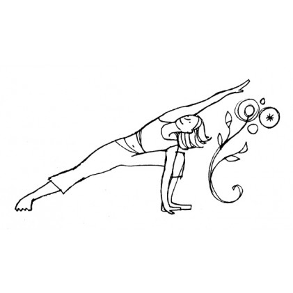 American Art Stamp - Side Angle Pose