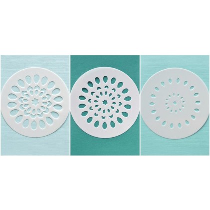 Birch Press Template Set - 42007 Prem Stencil Set